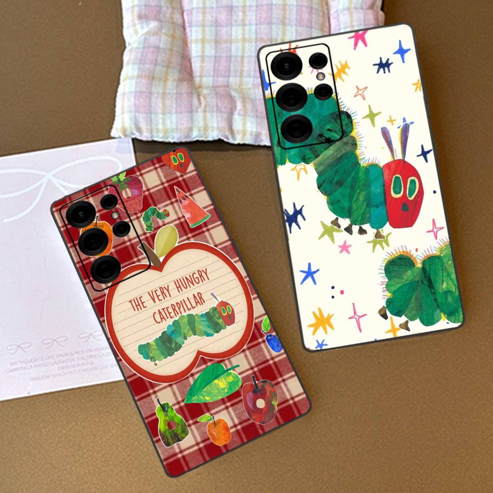 The Very Hungry Caterpillar Phone Case For Samsung S 24 Fe 25 Ultra Plus 20 Lite 21 30 22 23 24 22 Ultra 5G Fundas