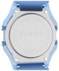 TIMEX T80 Translucent Quartz Watch TW2Y34100 TW2Y34200 TW2Y36400 Skeleton Digital Watch 30m Water Resistant Date Display Chronograph Alarm (Blue)