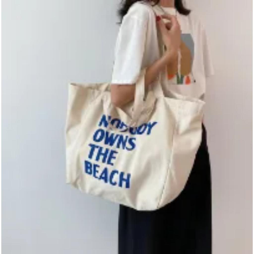 Large Canvas Bag Women Shoulder Handbag Female Letters Reusable Shopping Ladies Grocery Designer Tote Bag Eco Friendly Bolsas