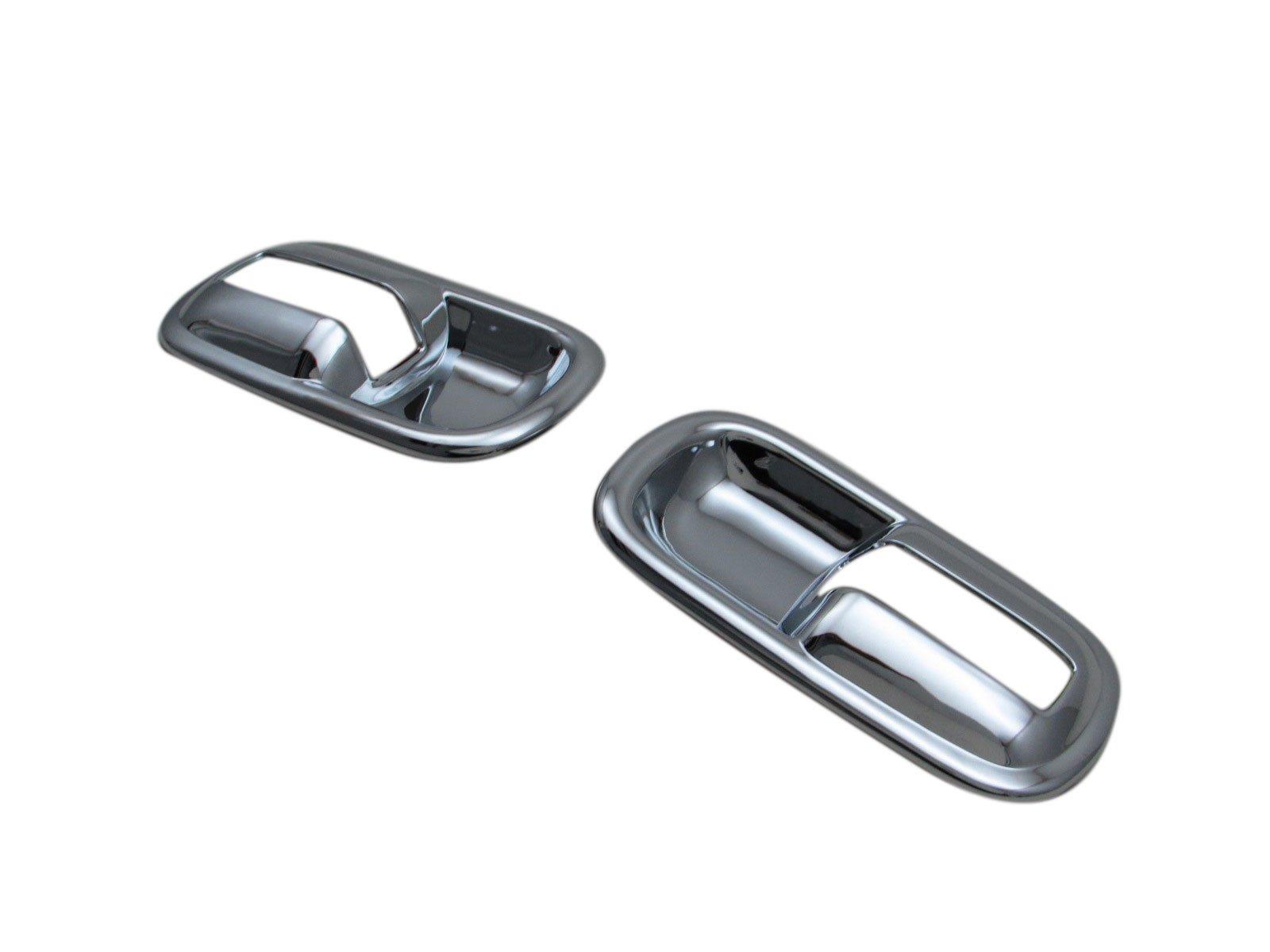 

BRIGHTZ Chrome Inner Front Door Handle Covers for Randy C25 NC C Randy 26964 2-Piece (Plate) [INS-DHC-035] SC25, SNC25, SC, SNC, 25,
