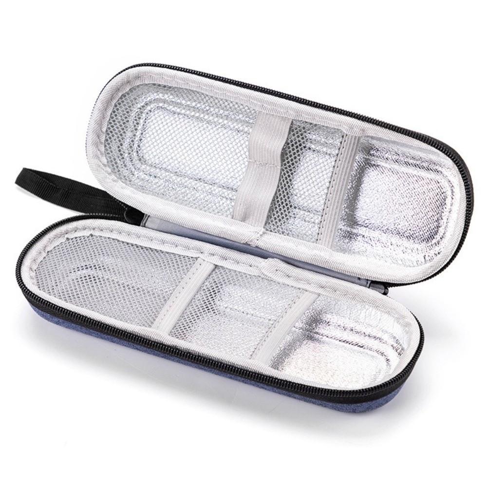 Thermometer Display Insulin Cooler Travel Case Cooling Waterproof Insulin Cooling Bag Thermal Insulated with Ice Pack