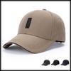 Plain Logo English Letters Cap Hat Outdoor Fishing Golf Women Men CA795 [White Fang] (Gray)