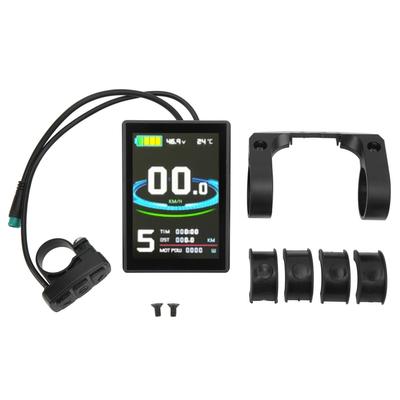 LCD8SU LCD Display Color Screen Instrument with Waterproof Connector Mountain Bike Lithium Battery Modification