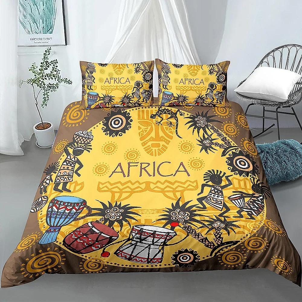 Comfortable Stylish Pattern Duvet Cover Set With Duvet Cover And Pillowcases King Queen Twin Sizes For All Ages