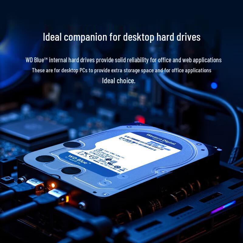 Western Digital Blue 4TB 5400rpm Desktop Hard Drive
