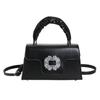 Chic Medium Pu Shoulder Bag Candy Colors Trendy Street Style Handbag