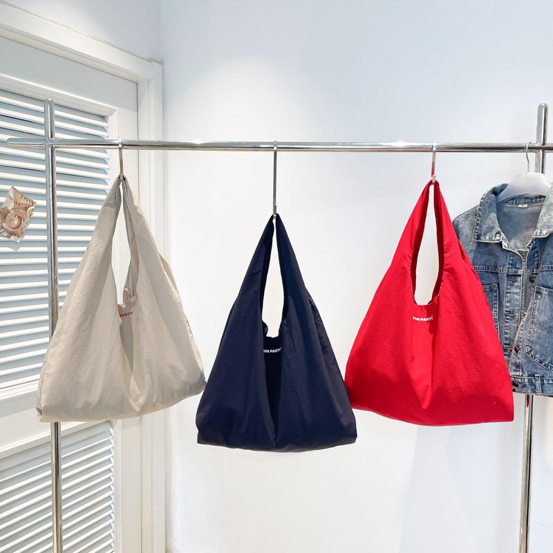 Canvas Bag Women's Bag Casual Large-capacity Tote Bag Class Shoulder Bag Handbag