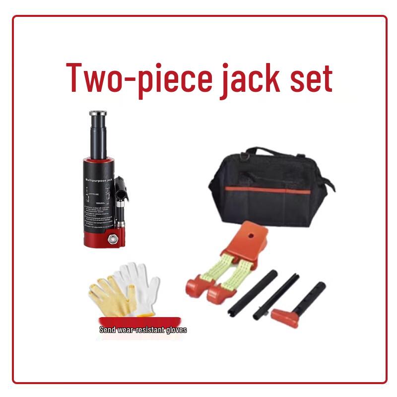 Hydraulic Vehicle Safety Jack & Tire Lift Kit