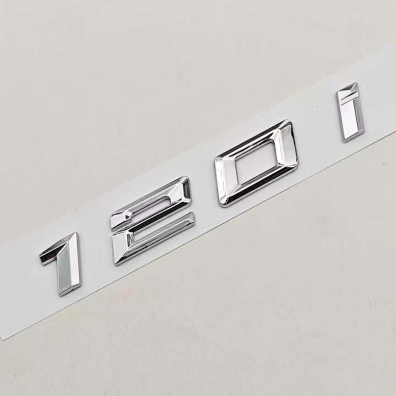 3D ABS Logo Stylingu Auta 118i 120i 125i Odznak Zadní Kufr Znak Samolepky Pro BMW 118i 120i 125i Auto Ocasní Doplňky