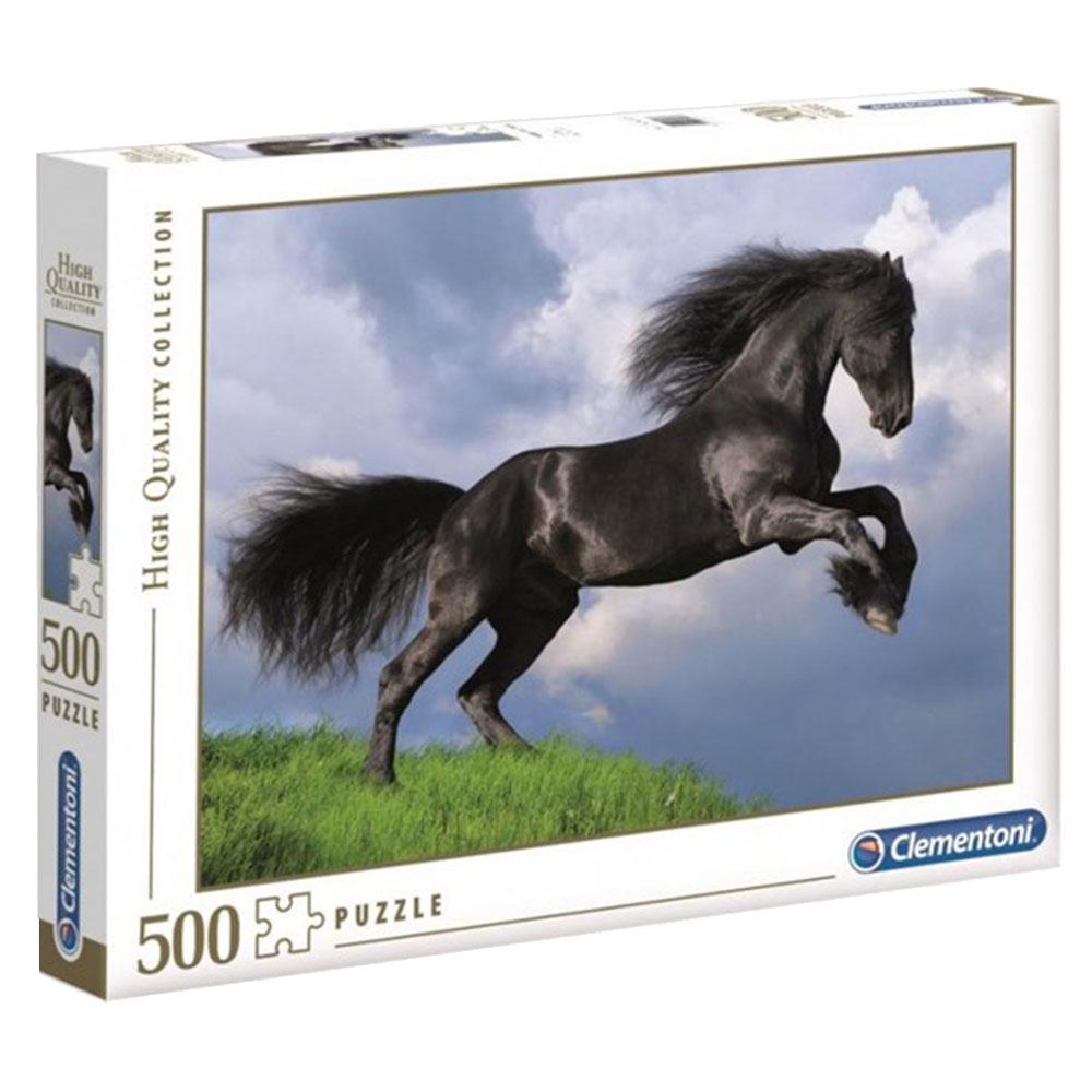 

Пазл Clementoni Fresian Black Horse 500шт.