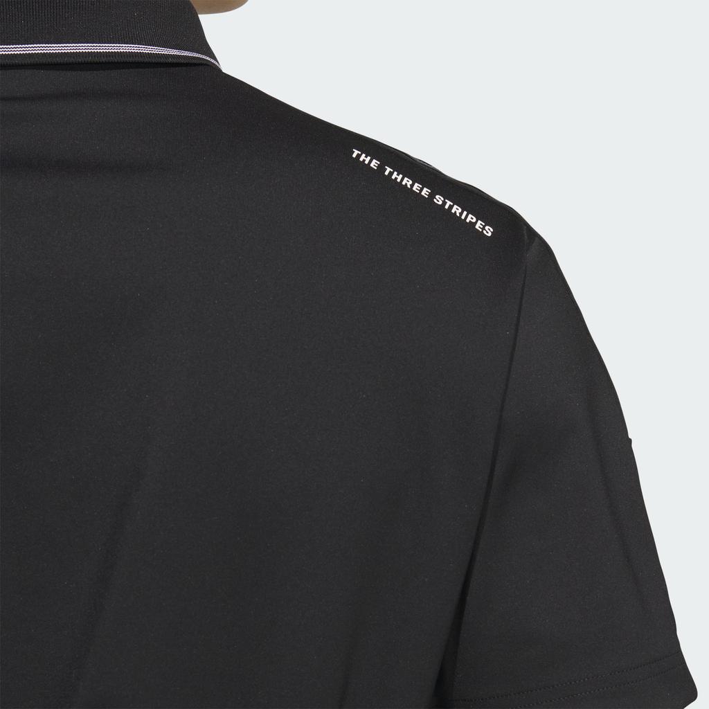 adidas 3- pruhy Aeroready Color Block Logo Dizajn Golf Športové Pohodlné Krátkorukávové Polo Tričko Pánske Polo Tričká Čierne IM6401