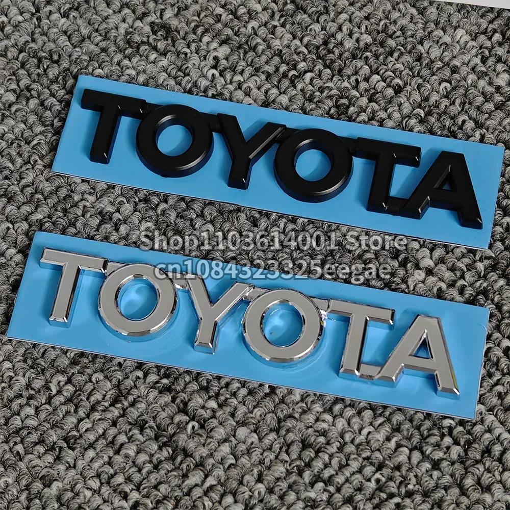 Trunk Rear Letter Badge Emblem for Toyota Replacement RAV4 Corolla Camry Prado REIZ CHR 86  Avalon Highlander Verso Tacoma