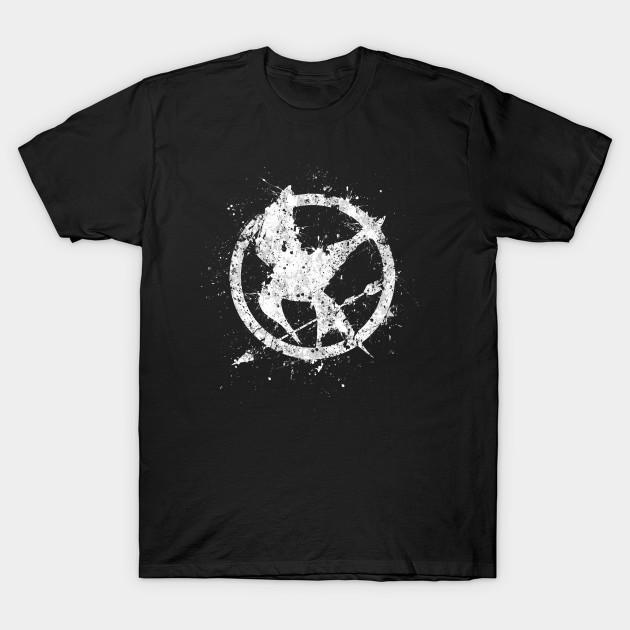 

Men Black Print T-shirt Hunger Games - Mocking Jay No-Cut Transfer Paper Print Cotton Tshirt - Men s Summer Cotton Graphic Tee S разноцветный
