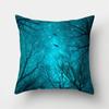 Office Living Room Home Pillowcase Night Moonlight Scenery Pillowcase Car Ornaments