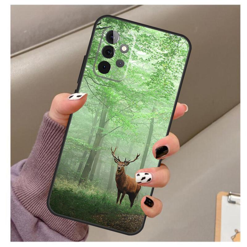 Deer Case For Samsung Galaxy A56 A16 A26 A36 A06 A52 A53 A33 A13 A34 A54 A14 A15 A35 A55 A22 A32