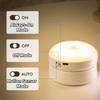 360° Rotatable Motion Sensor Night Light USB Rechargeable Compact LED Lamp for Bedroom Cabinet Closet Stairs Corridor