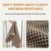 Bathroom Absorbent Carpet Waffle Non-Slip Bath Mat Soft Doormat Toilet Absorbent Beside Bathtub Wash Basin Machine-Washable Rug