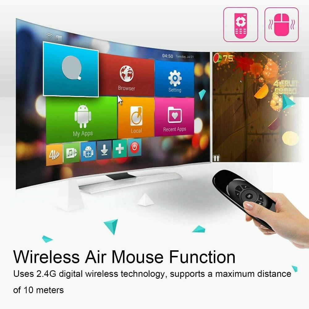 2.4GHz Voice Control Remote Control USB Charge For Windows/Mac OS/Linux/ Android