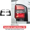 Tail Light Protection Frame Cover for 2024 2025 Toyota Land Cruiser 250&1958 Prado LC250 J250 Tail Light Decorative Strip Protective Cover Exterior