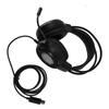 USB Gaming Headset Computer Headphones with Microphone RGB Light Wired Headphones for Laptop