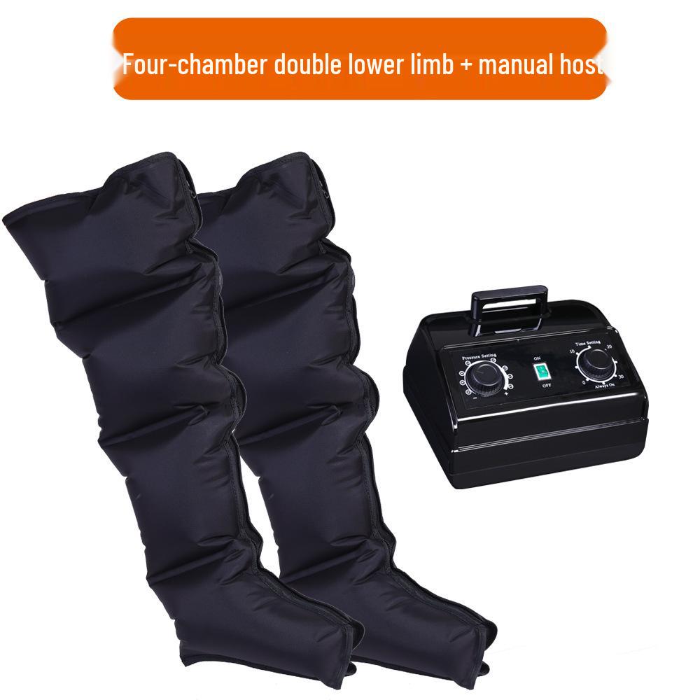 Pneumatic Six-Chamber Leg Massager with Air Wave Therapy EU Standard