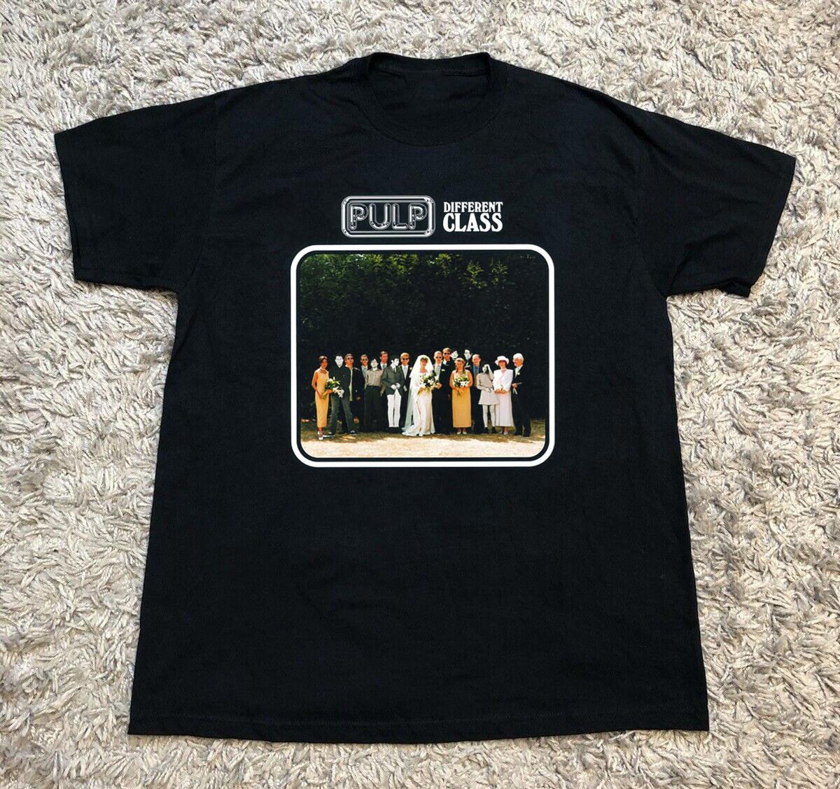 HOT! Pulp Band Tour 2025 Black Cotton S-5XL Shirt MI359 S разноцветный