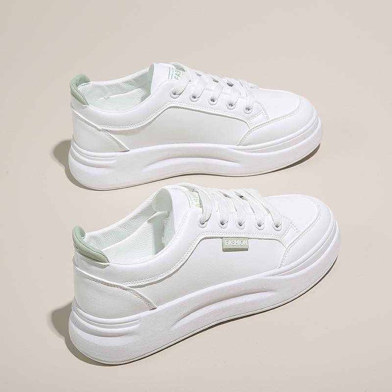 Little white shoes women's 2025 autumn new breathable shoes children's students Korean version versatile platform sports shoes casual board shoes