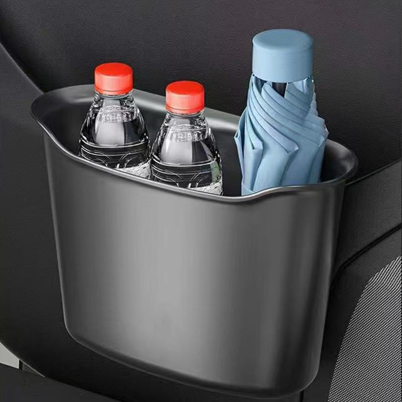 Leak-Proof Car Garbage Can Small Size Multipurpose Leak-Proof Garbage Container Storage Organizers Automotive Garbage Cans