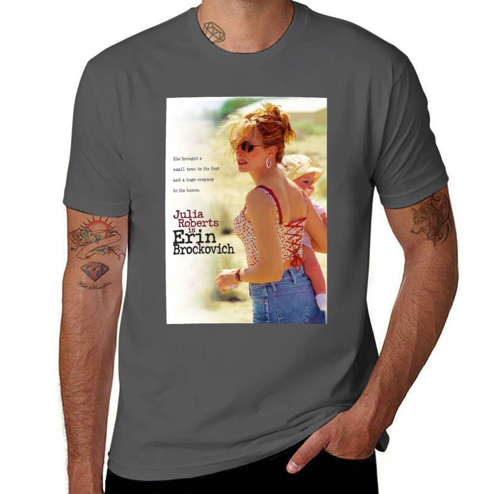 

Erin Brockovich T-Shirt cotton t shirt pack man t shirt summer t shirt custom print T-Shirt 4XL