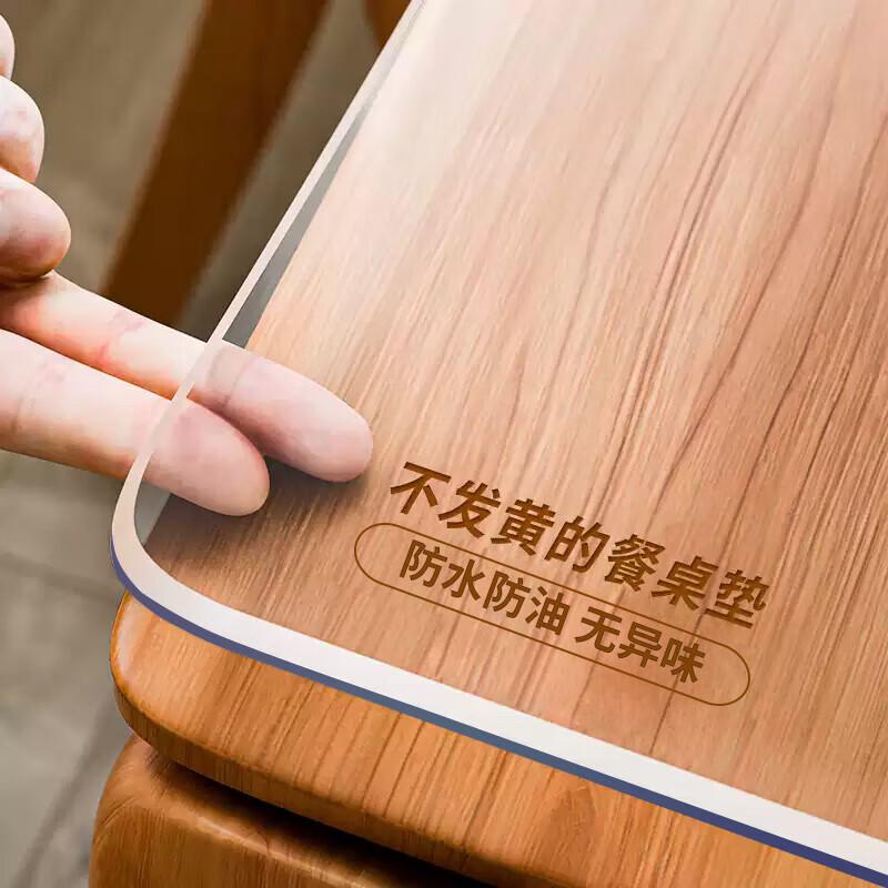 Clear PVC Table Protector Mat