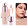Cosmetic 5-color Liquid Foundation Oil Control Anti Dark Concealer Cream Waterproof Long Lasting Makeup Base