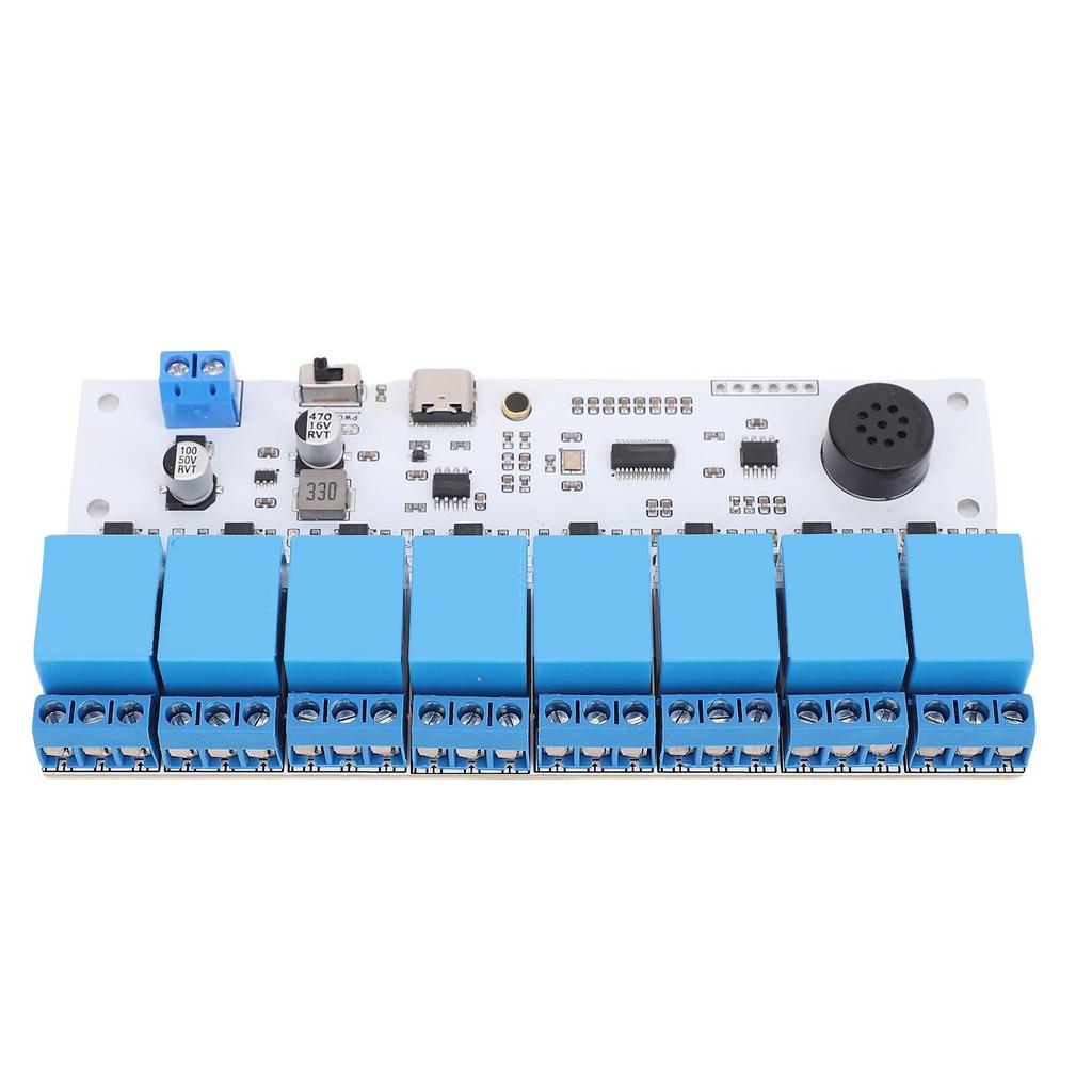 Stemmegjenkjenning Relé US516P6 Chip Type C Grensesnitt 5.08mm Skruekoblingssokkel Lydrelé for Smart Apparat