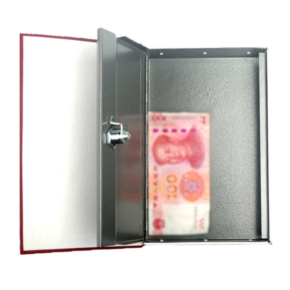 Book-Shaped Security Safe Box - Secret Storage for Money & Jewelry