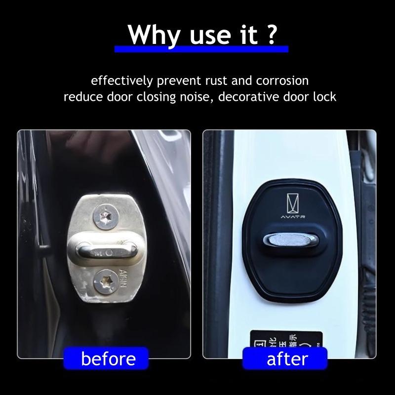Per AVATR 06 07 11 12 2025 2026 Copertura Protettiva in Silicone per Serratura Porta Auto Accessori