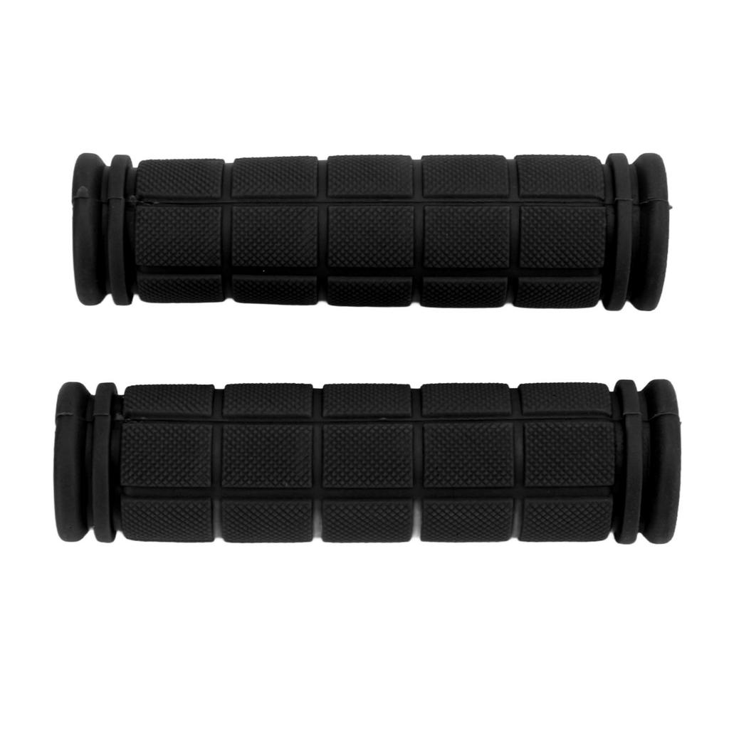 1Pair Rubber Bicycle Handle Grips Anti Slip Handlebar Grips for Mountain Road Urban Bike