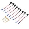 9 Pack 12V Add A Circuit Adapter 3 Types Fuse Tap Holder Standard Mini Low Profile with 5A Blade Fuse