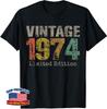 1974 50th Birthday Gifts 50 Year Old For Vintage Unisex T-Shirt