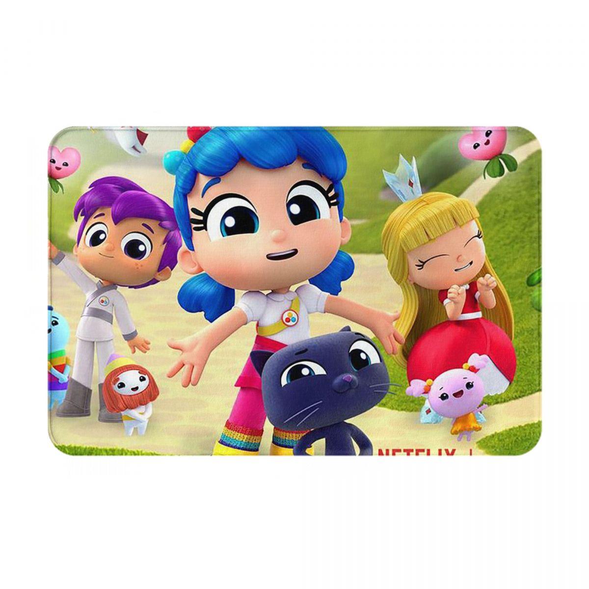 True And The Rainbow Kingdom Antislip Deurmat Vloermat Tapijt Vloerkleed voor Keuken Entree Huis Badkamer Woonkamer Voetmat Matten 60x40 cm