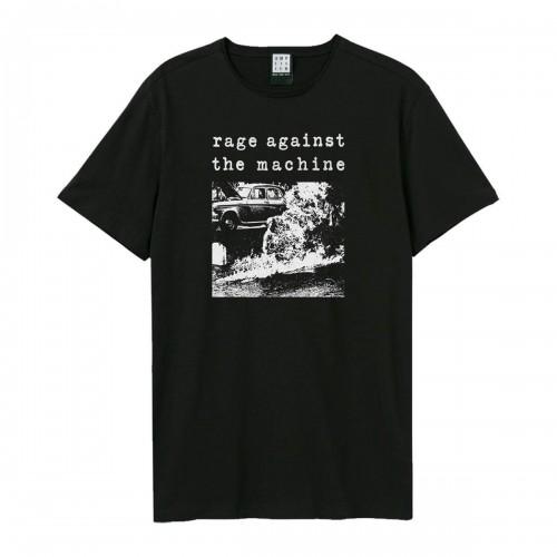 Amplified Unisex Adult Monk Fire Rage Against the Machine T-Shirt