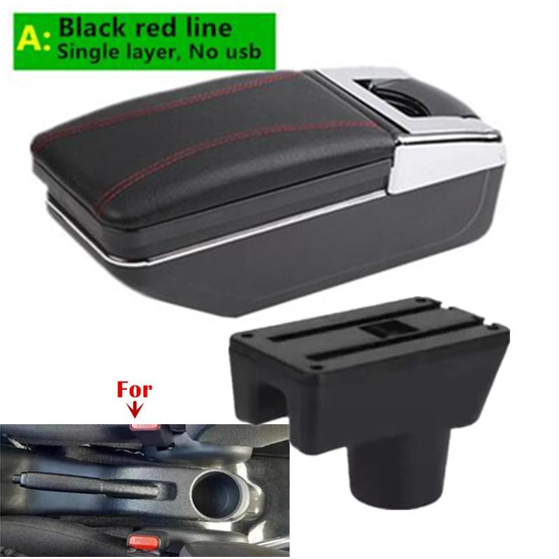 For Mitsubishi Space Star Armrest Box For Dodge Mitsubishi Attrage Mirage Car Armrest Storage Box with USB Car Accessories