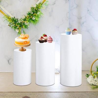 2x kryty válcových podstavců, dekorace na podstavec k narozeninám,