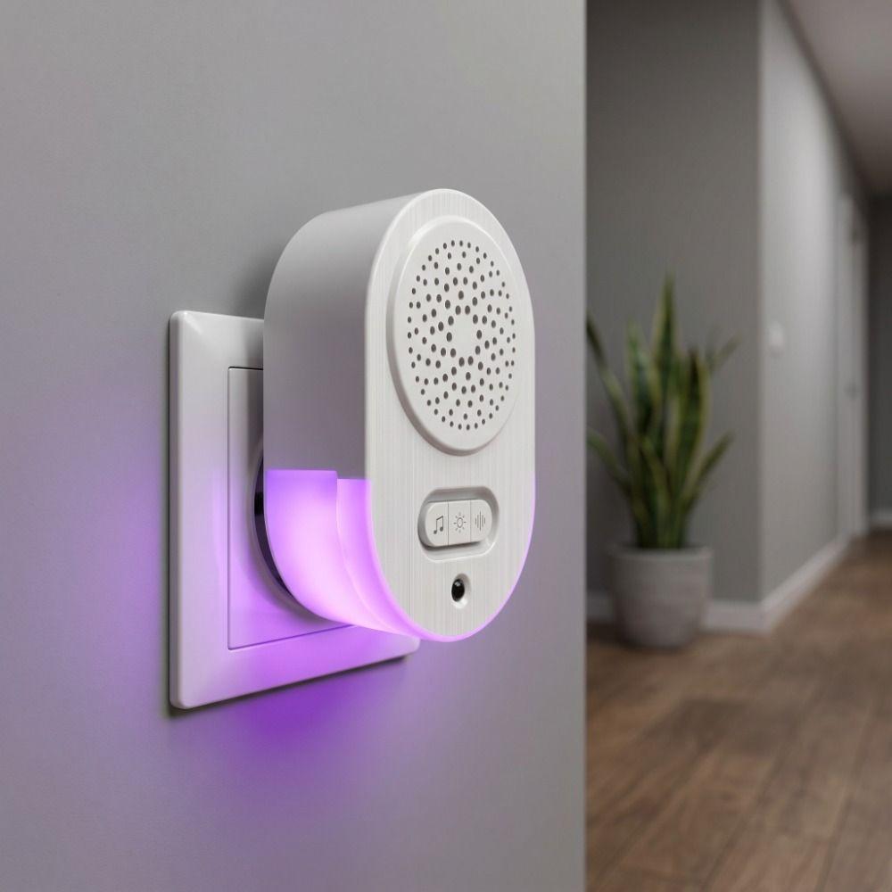 Dimmable LED Night Light White Noise RGB Color Motion Sensor Ambient Lamp