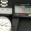 VINTAGE REFURBISHED SEIKO 5 AUTOMATIC JAPAN MENS SILVER DIAL WATCH a446151-1