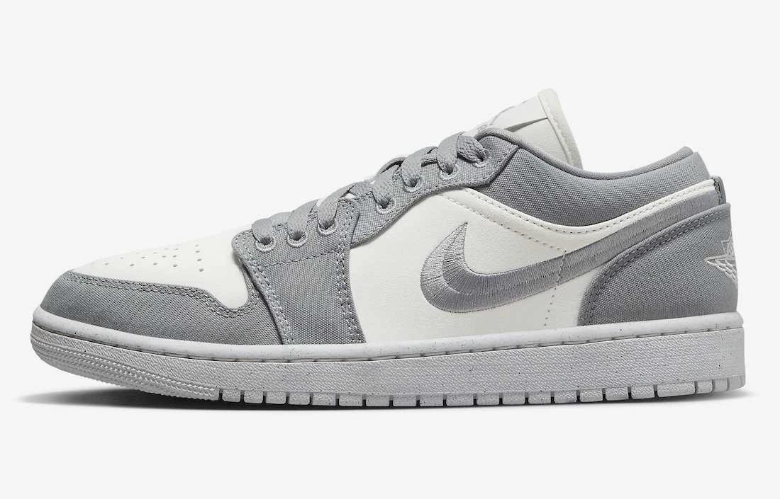 DV0426-012 Nike WMNS Air Jordan 1 Low Светло-стальной серый US 10.5W