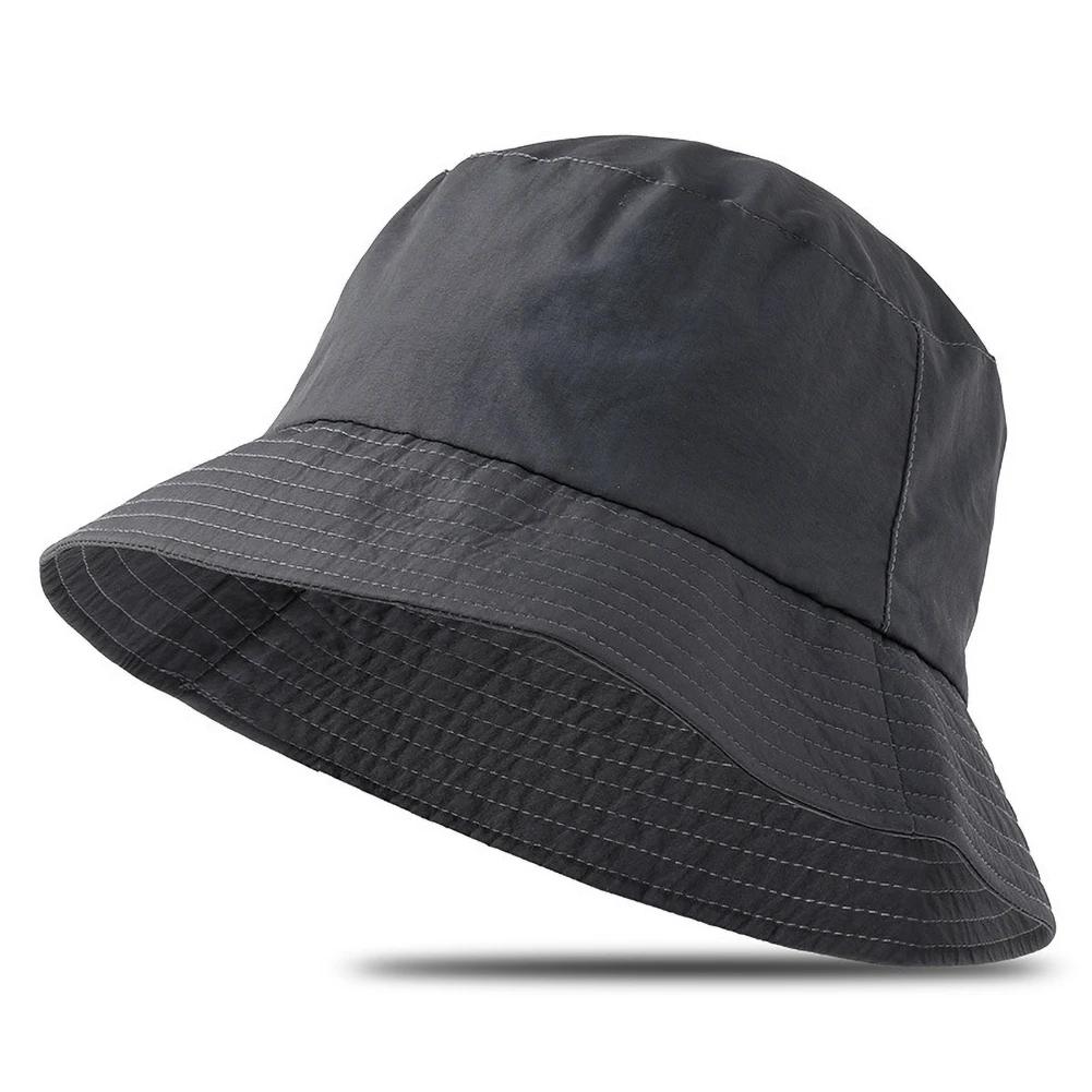 Large Size XXL 65cm Bucket Hats Plus Size XL 63cm Sun Hats Men Women Big Head Waterproof Fisherman Cap Summer Sunscreen Panama
