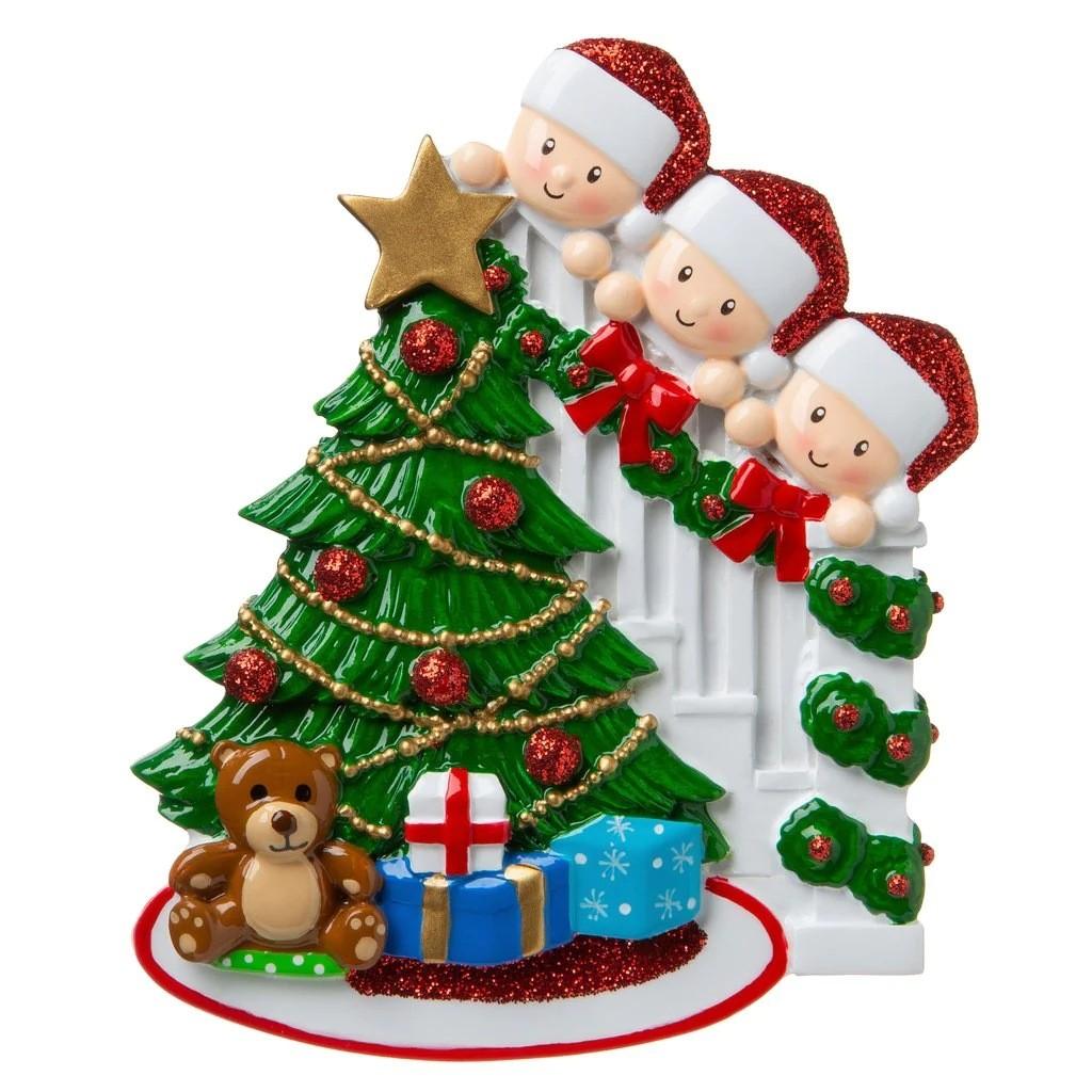 Beautiful Zibi Diy Christmas Family Resin Mask Ornament Celebratory Santa Design For Festive Cheer