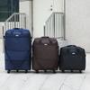 Wheeled Luggage Expandable Folding Duffel Bag Suitcase Foldable Rolling Travel Bag Without Telescopic Handle