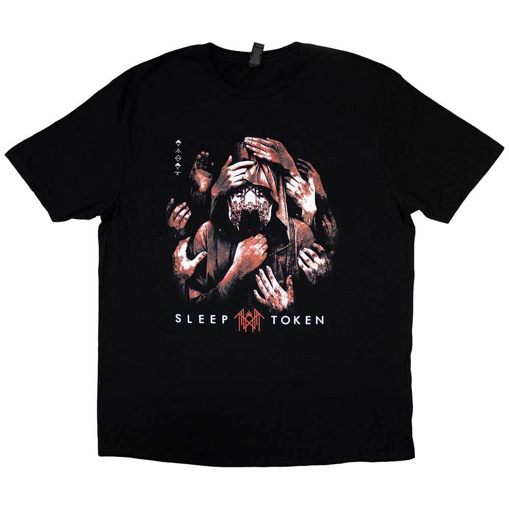 Sleep Token Grabbing Hands T-Shirt Black New Unisex T-Shirt L