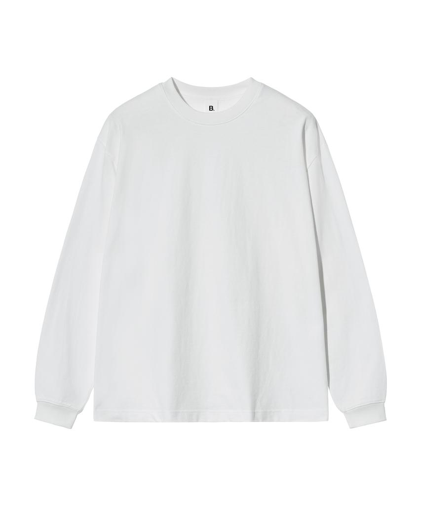 BRENSON B. Oversized Ribbed Long Sleeve Tee ( 7 Colors )