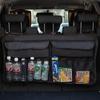 Auto Kofferraum Aufbewahrungstasche mit großem Fassungsvermögen und Netztasche Rücksitzlehne Tasche Ablagebeutel Autozubehör